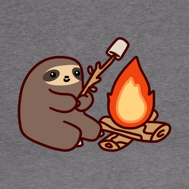 Campfire Sloth by saradaboru